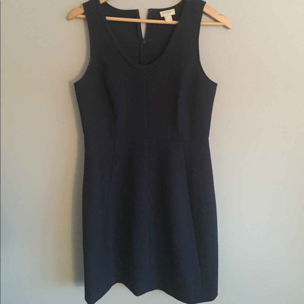 JCrew navy blue dress